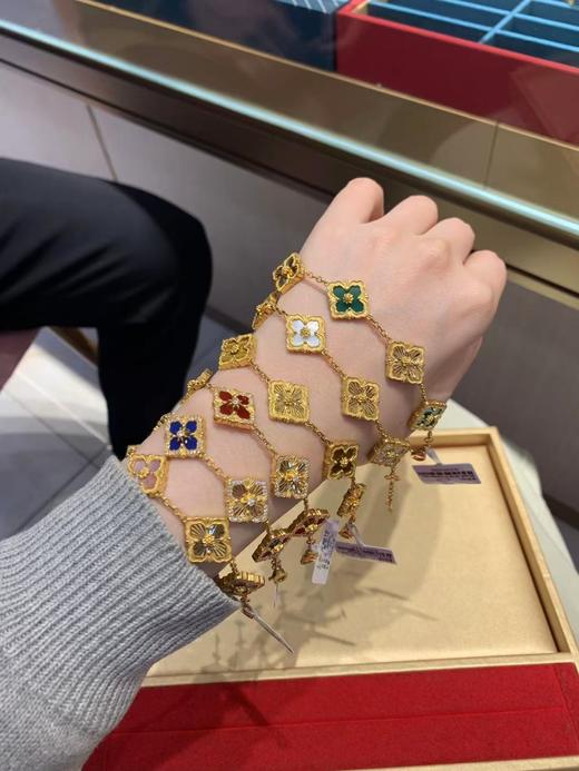 布契拉天河石间镭射五花手链 多颜色合集（ZS*XK） 商品图0