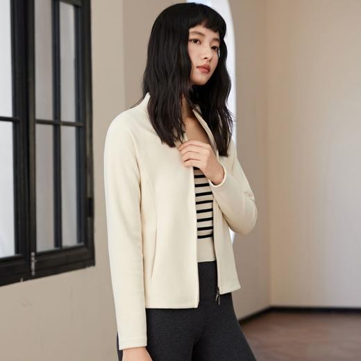 【LU家同款】SPLELED 石墨烯羊绒蛋白小外套 羊毛蚕丝蛋白混纺面料，石墨烯黑科技，红外线升温，兼具保暖与舒适 商品图1