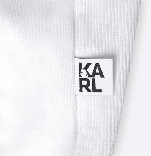 【KARL LAGERFELD】logo刺绣连帽套头卫衣 商品图4