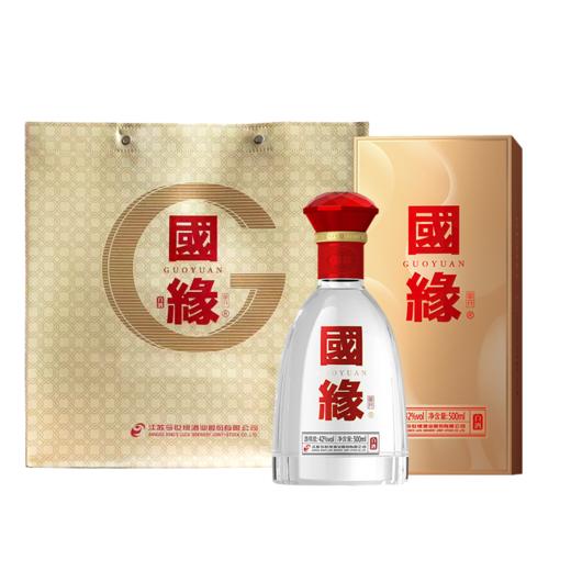 【酒厂直营】国缘白酒 单开升级版 42度500ml*6瓶 整箱装 商品图1