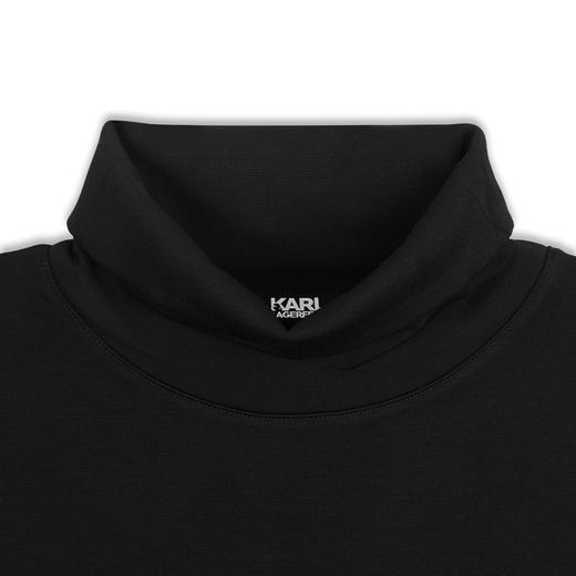 【KARL LAGERFELD】刺绣高领长袖T恤 商品图3