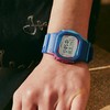 【王一博同款】 CASIO 卡西欧 G-SHOCK限量小方块经典运动手表男款 星河蓝 DWE-5600PR-2PR 商品缩略图0
