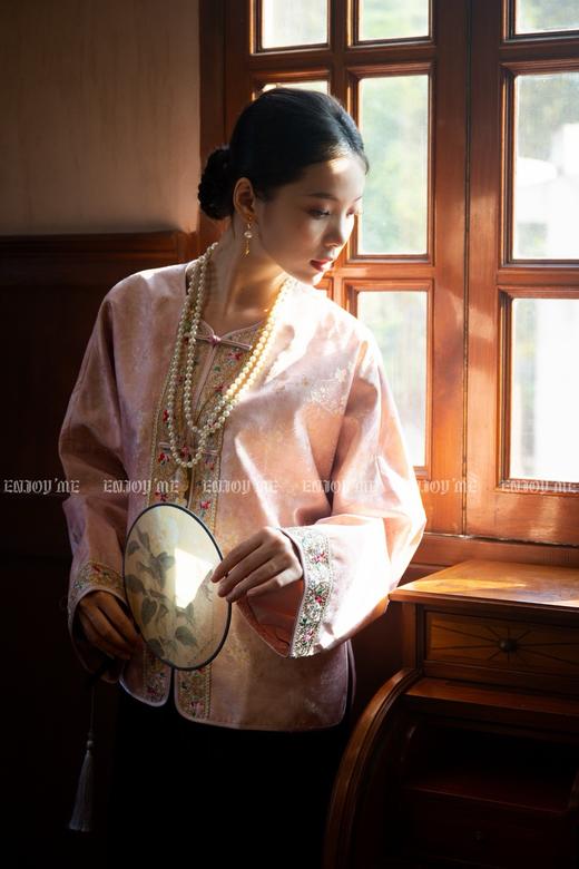 【门店同款】ENJOY秋季云敛-东方画笔钉珠款国风外套 164843451 商品图3