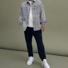 双星名人男款牛仔外套534901