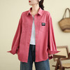 GYH 1735宽松衬衫韩版休闲百搭上衣衬衣外套 商品缩略图3