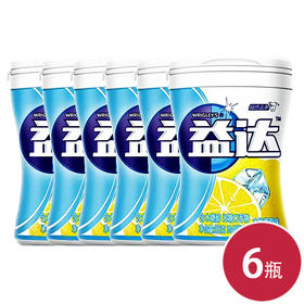 益达冰爽柠檬40粒 -2024版 56g*6(6923450657829)