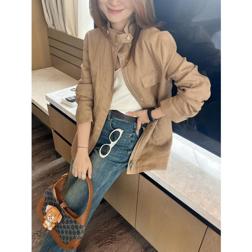 2509214    亚麻立领外套 商品图11