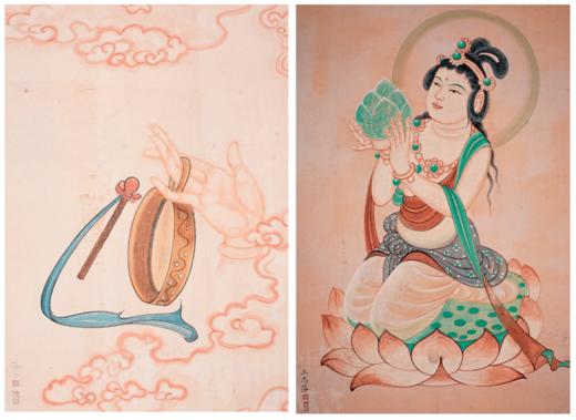 2,7折包邮《伟大的敦煌》赠：敦煌抱枕1个，敦煌纹样帆布包1个，超大8开敦煌壁画4张。 商品图10