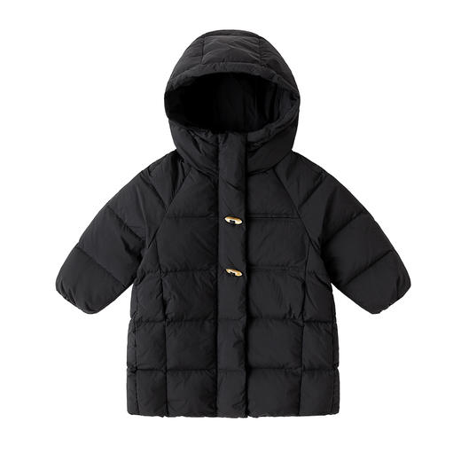 D嘟嘟家宝宝中长款羽绒服深冬男童鸭绒外套女童冬装保暖儿童童装潮🛍 商品图2