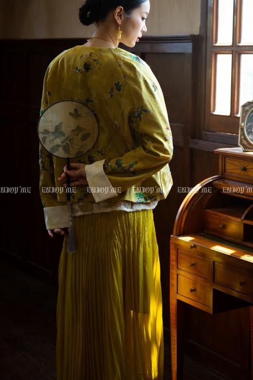 【门店同款】ENJOY秋季云敛-东方画笔刺绣钉珠外套 164843320 商品图4