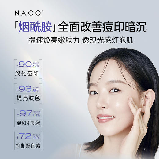 【老客专属福利】祛痘印CP组合#NACO烟酰胺美白淡斑次抛精华液1.2ml*30支+NACO层孔菌祛痘控油次抛精华液1.2ml*30支（新） 商品图4