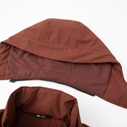 【冲锋系列&防水】圣得西男女同款2025秋新款户外轻暖连帽棉服 商品图11