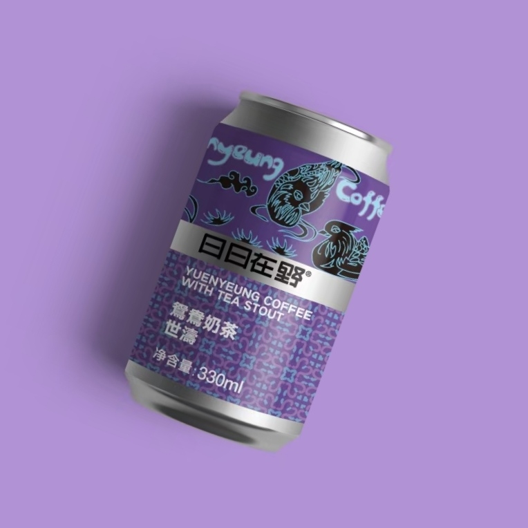 日日在野  鴛鴦奶茶 330ml