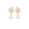 【团购】Eternelle的四时花耳饰金色设计 商品缩略图0