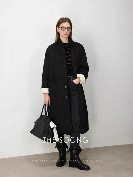 THESOONG|"闪瘦裤"加厚加绒中高腰铅笔弹力牛仔裤女HBKZ5947 商品图4