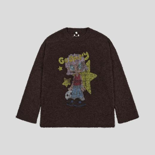 GOODBAI GOODEES 星星女孩毛衣 商品图4