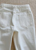 断码亏清无退换  小禾 升级环保棉 九分微喇叭 挺阔/棉柔 水洗白色牛仔裤  只有26码 商品缩略图12