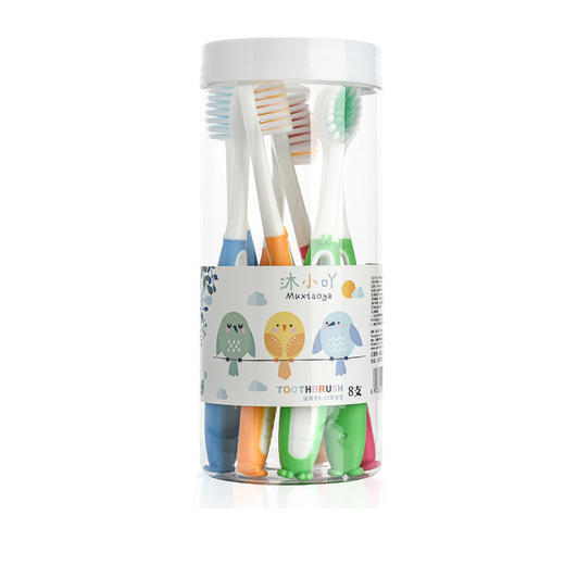 「8支桶装！9.9元包邮」小孩小学生中大童3-6-9-12岁儿童牙刷软毛宝宝洗护 商品图4