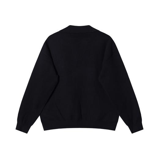 M3322SDSA男士秋冬新款痞帅男装潮牌纯色海鸥领针织衫百搭时尚套头毛衣 商品图4