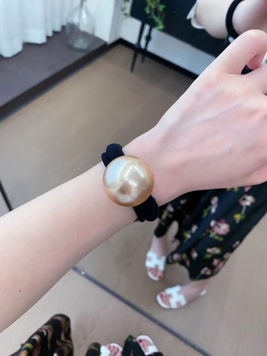 【团购】2款发圈 茜子珍珠发圈 & She's（茜子）心形发圈 马尾头绳 头饰 发饰 绑头发 丸子头 发圈皮筋 商品图14