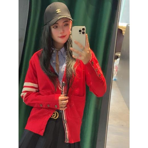 老钱风经典四条杠针织开衫（波哥蕾姐穿M） 商品图6