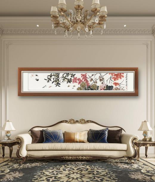 齐白石花鸟四绝丝绢版画 商品图0