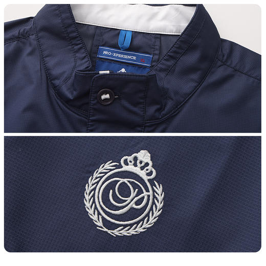 BOW-107A(PROSIMON高尔夫男款秋季立领套头半开衫) 商品图3