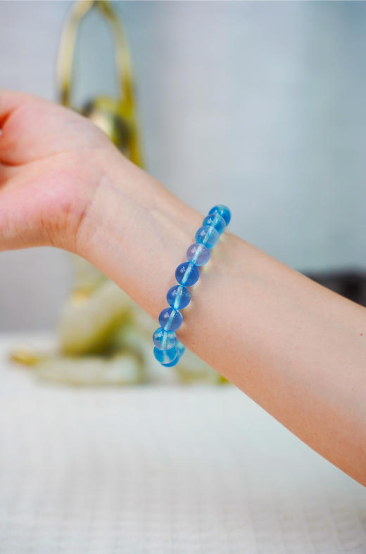 素园 海蓝宝水晶手串 高品质 商品图2