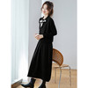 法式温柔风丝巾翻领上衣，针织半身裙套装CC-ML-9967 商品缩略图3