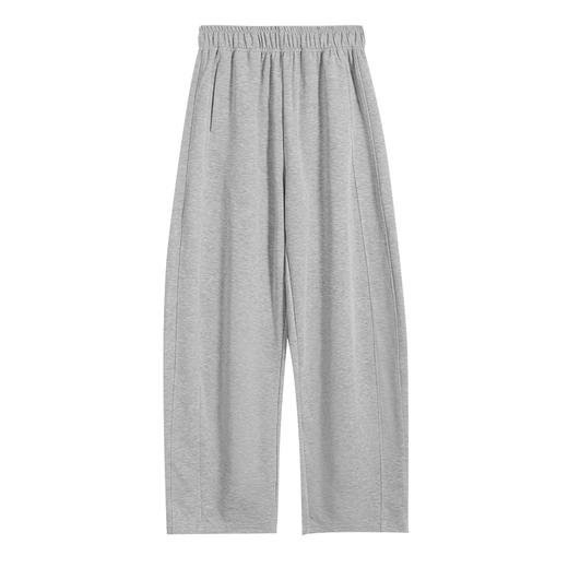 曼巴棉休闲裤！女款2025秋季新款高腰宽松垂感阔腿小个子运动直筒卫裤！ 商品图4