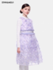 【春上新】8楼LYNN&MILO 琳麦罗  女童2025春秋新款紫色公主连衣裙时尚无袖礼服裙 商品缩略图4