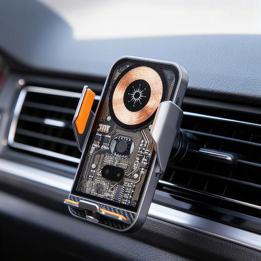 热卖！开车必备！「华为生态 自动感应黑科技」Only&Home 车载无线充感应手机支架 OH-CZ01 商品图1