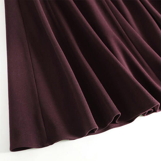 QYM 66912-Y高腰半身裙气质A字伞裙大摆裙 商品图3