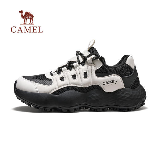 【骆驼花生鞋】2025秋季新款户外运动鞋休闲老爹鞋情侣登山 G15S171012/B_G25S171012/B 商品图1