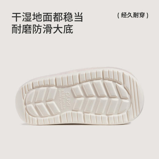 2025秋冬上新朴西苹果头棉拖鞋可爱冬季保暖情侣家居室内毛毛拖鞋 商品图4