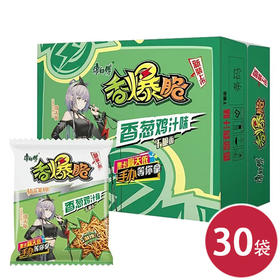 康师傅方便面 香爆脆吮指香葱鸡味干脆面33g*30（6920734712908）