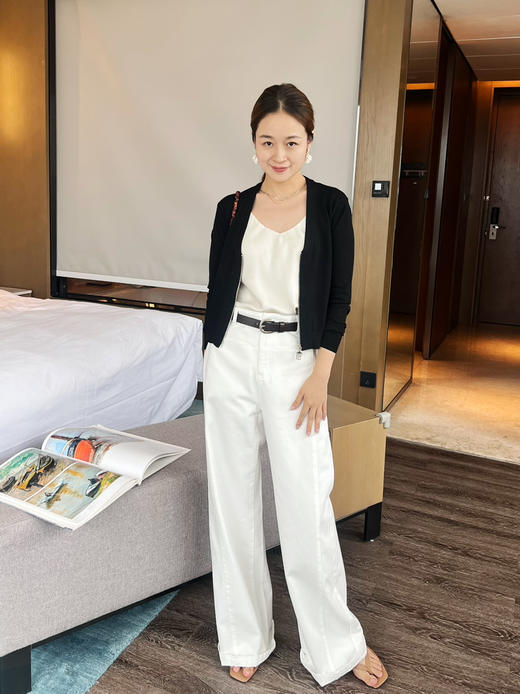 2509213    棉真丝 V领开衫 商品图9