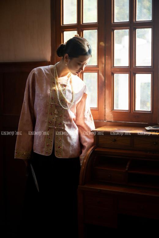 【门店同款】ENJOY秋季云敛-东方画笔钉珠款国风外套 164843451 商品图4