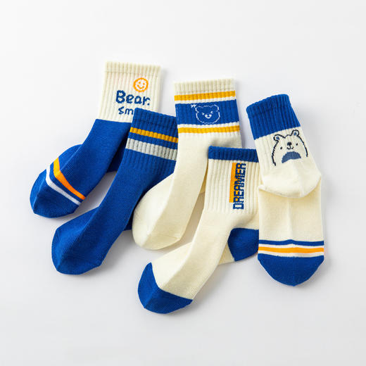 【柔软亲肤！不易起球】儿童袜子秋季新品a类袜棉吸汗透气中大童男童学生袜韩版百搭袜子。rb 商品图3