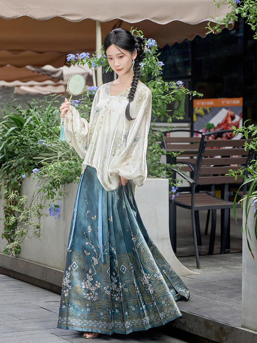 【山岚】汉元素国风改良对襟衫上衣外套原创汉服女款夏季 商品图3