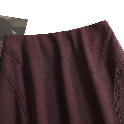 QYM 66911-Y鱼尾半身裙中长款包臀裙垂感一步裙 商品图3