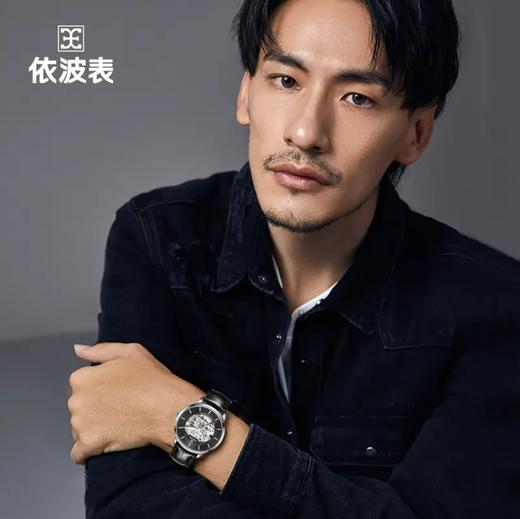 依波(EBOHR)正品时尚镂空自动机械表男表手表5646 商品图2