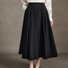 「自」全新升级【铂金会员192/天猫259/差价67】(51714)洛诗琳时尚高腰中长款半身裙2025秋季显瘦百搭A字百褶裙 商品缩略图4