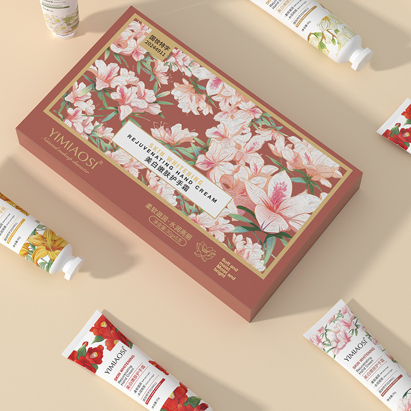  【手护新宠🌸】YIMIAOSI香氛护手霜礼盒✨嫩肤+保湿+持久留香，让双手柔滑如初💕送礼自用两相宜！