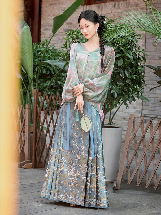 【山岚】汉元素国风改良对襟衫上衣外套原创汉服女款夏季 商品图2