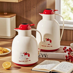 摩登主妇保温壶大容量2025新款家用玻璃内胆开水瓶暖壶宿舍热水壶