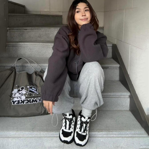 【骆驼花生鞋】2025秋季新款户外运动鞋休闲老爹鞋情侣登山 G15S171012/B_G25S171012/B 商品图2