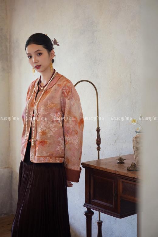 【门店同款】ENJOY秋季云敛-东方画笔绣线花外套 164843291 商品图2