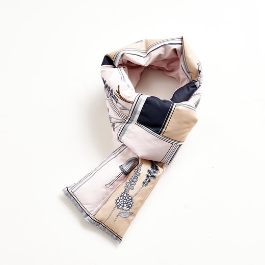 【爆】【6F】富安娜印花鹅绒围脖，牌牌价699，【爆款羽绒被首发引流单品】，引流特价69元 商品图2