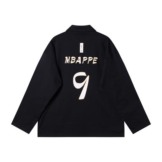 D911SDSA男士秋冬新款痞帅男装潮牌刺绣印花字母翻领长袖T恤百搭上衣 商品图5